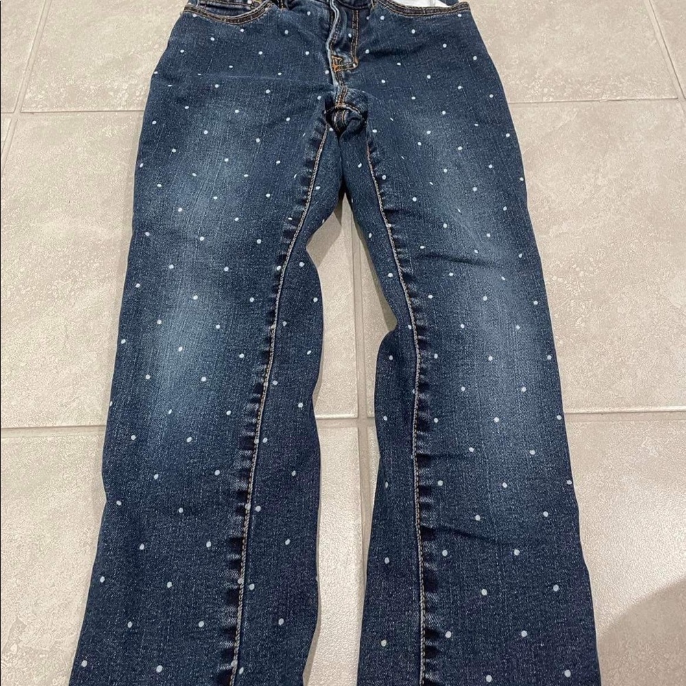 gap polkadot jeans for girls